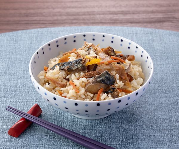 サバの五目炊込みご飯の素